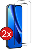 BTH BTH Google Pixel 10a Screenprotector Glas Full Cover - 2 PACK