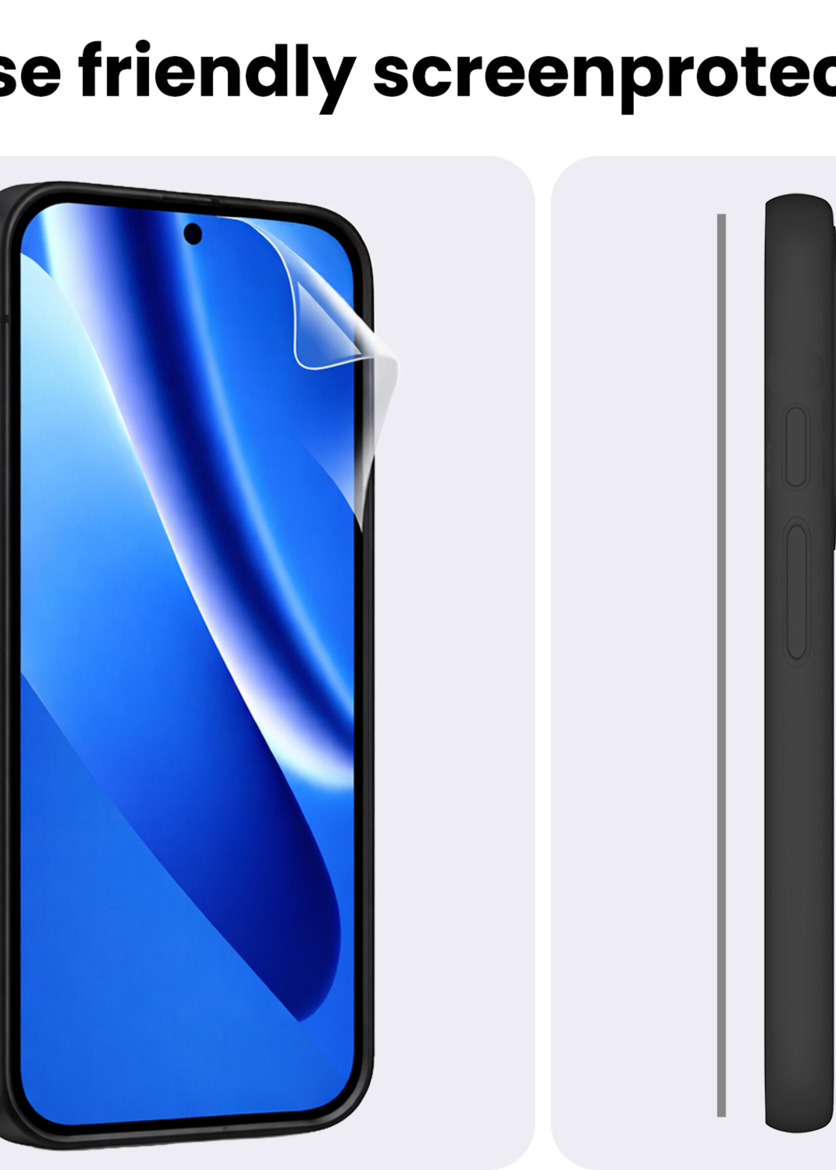 BTH BTH Google Pixel 10a Schermfolie - 3 PACK