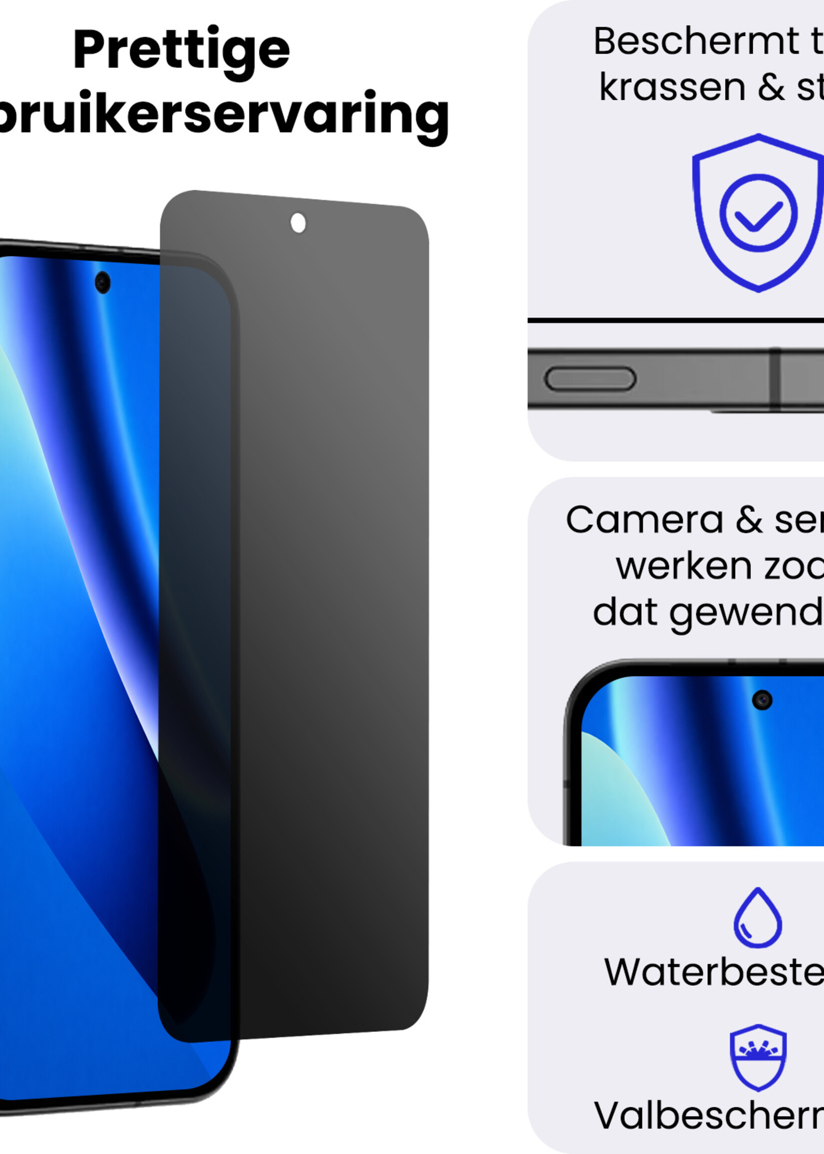 BTH BTH Google Pixel 10a Screenprotector Glas Privacy