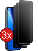 BTH BTH Google Pixel 10a Screenprotector Glas Privacy - 3 PACK