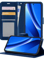 BTH BTH Google Pixel 10a Hoesje Bookcase - Donkerblauw