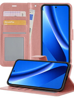 BTH BTH Google Pixel 10a Hoesje Bookcase - Rose Goud