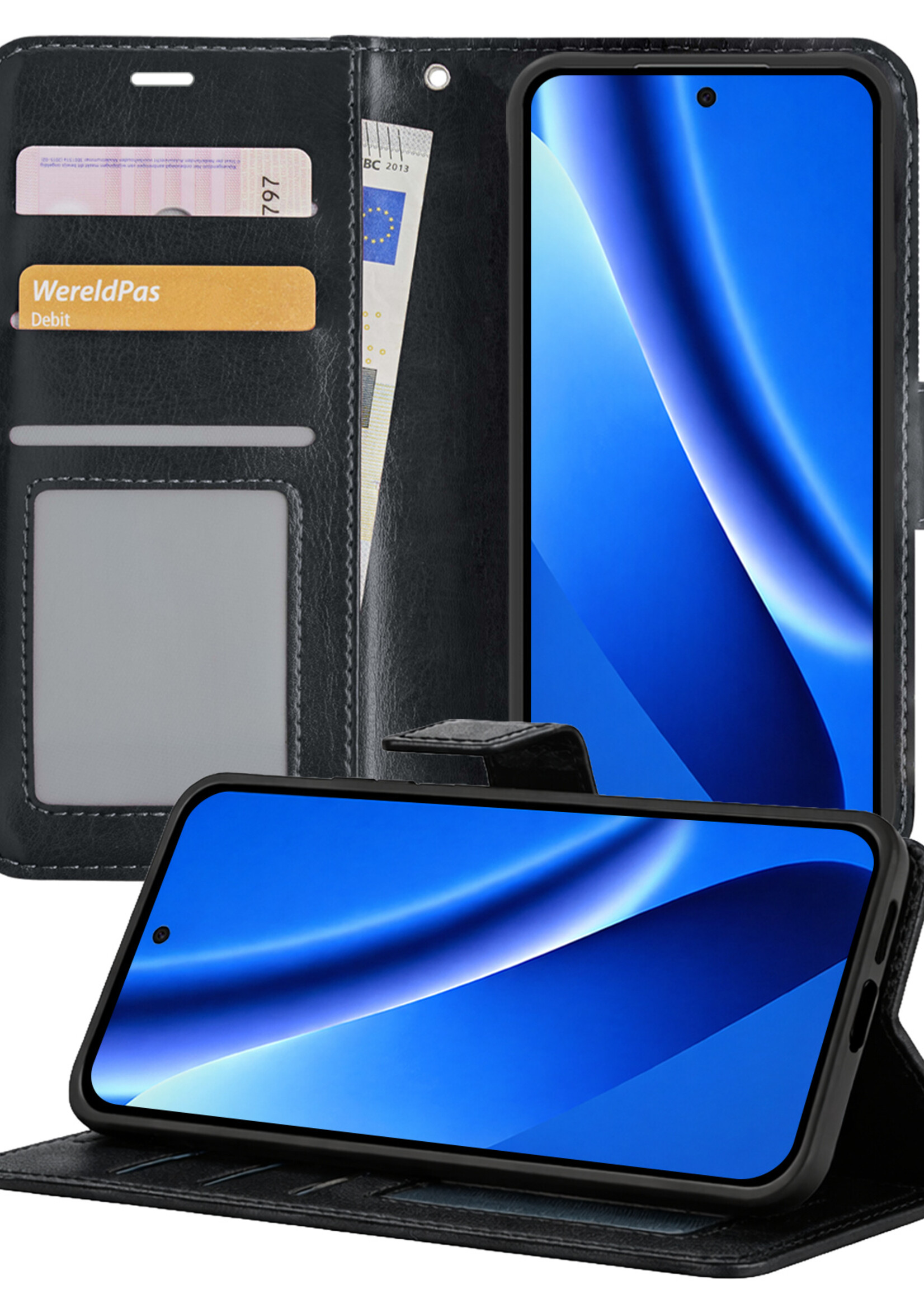 BTH BTH Google Pixel 10a Hoesje Bookcase - Zwart