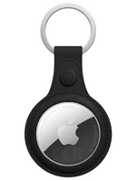 BTH BTH AirTag 2 Hoesje Leer - Zwart