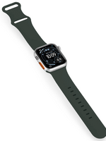 BTH BTH Apple Watch Bandje Siliconen Verstelbaar (49 mm) - Grijs