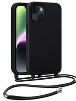 BTH BTH iPhone 13 Mini Hoesje Met Koord - Zwart