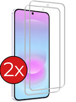 BTH BTH Samsung Galaxy A37 Screenprotector Glas - 2 PACK
