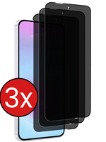 BTH BTH Samsung Galaxy A37 Screenprotector Glas Privacy - 3 PACK