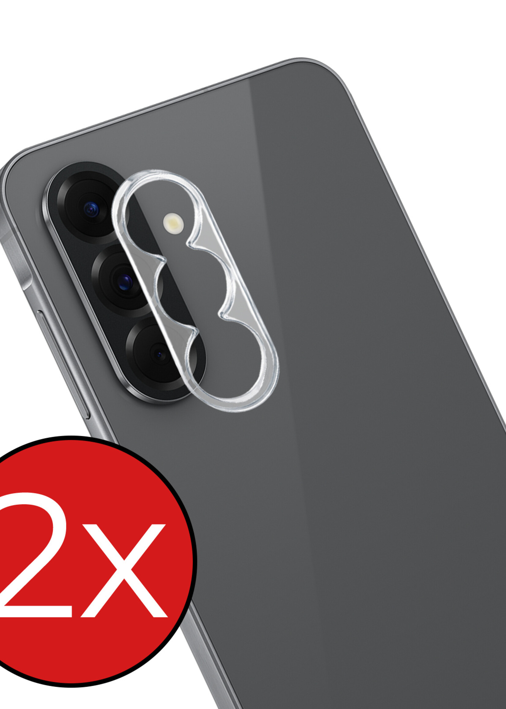 BTH BTH Samsung Galaxy A37 Camera Screenprotector - 2 PACK