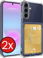 BTH BTH Samsung Galaxy A37 Hoesje Pashouder - 2 PACK