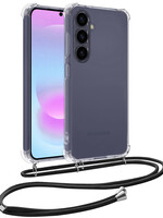 BTH BTH Samsung Galaxy A37 Hoesje Transparant Shockproof Met Zwart Koord