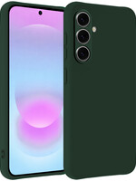 BTH BTH Samsung Galaxy A37 Hoesje Siliconen - Donkergroen