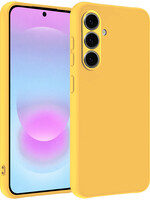 BTH BTH Samsung Galaxy A37 Hoesje Siliconen - Geel