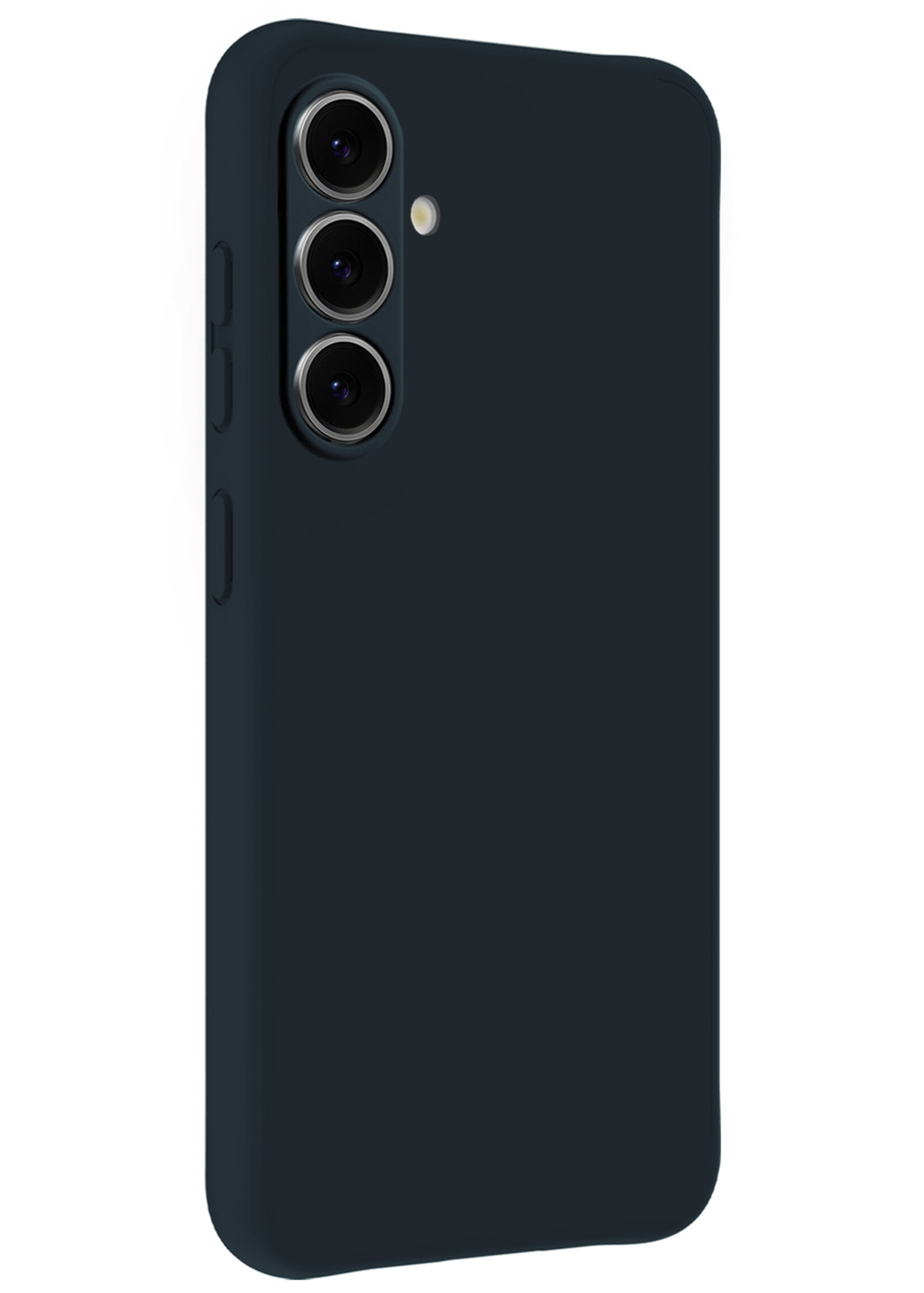 BTH BTH Samsung Galaxy A37 Hoesje Siliconen - Donkerblauw - 2 PACK