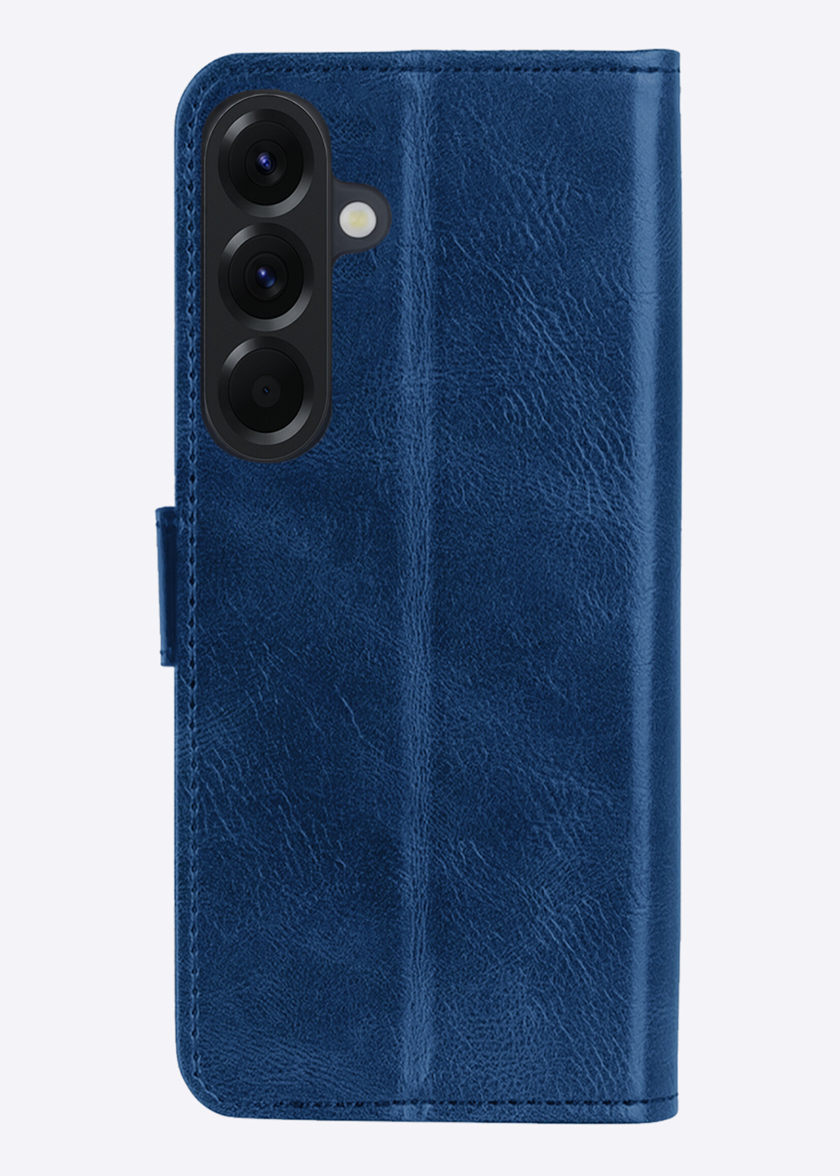 BTH BTH Samsung Galaxy A37 Hoesje Bookcase Met Screenprotector - Donkerblauw