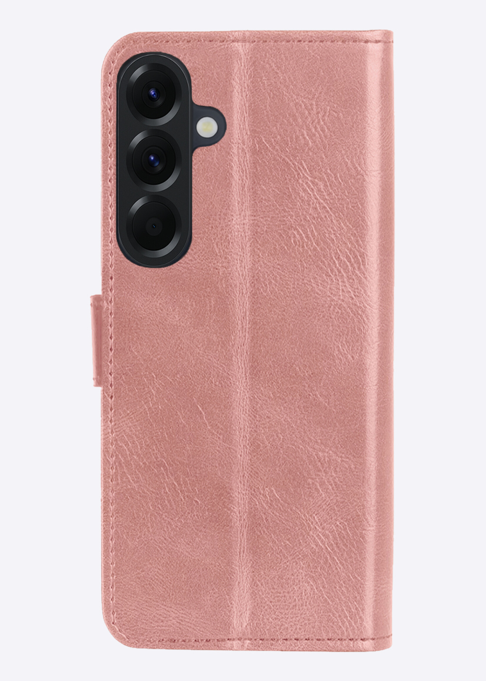 BTH BTH Samsung Galaxy A37 Hoesje Bookcase Met Screenprotector - Rose Goud