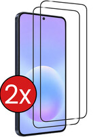 BTH BTH Samsung Galaxy A57 Screenprotector Glas Full Cover - 2 PACK