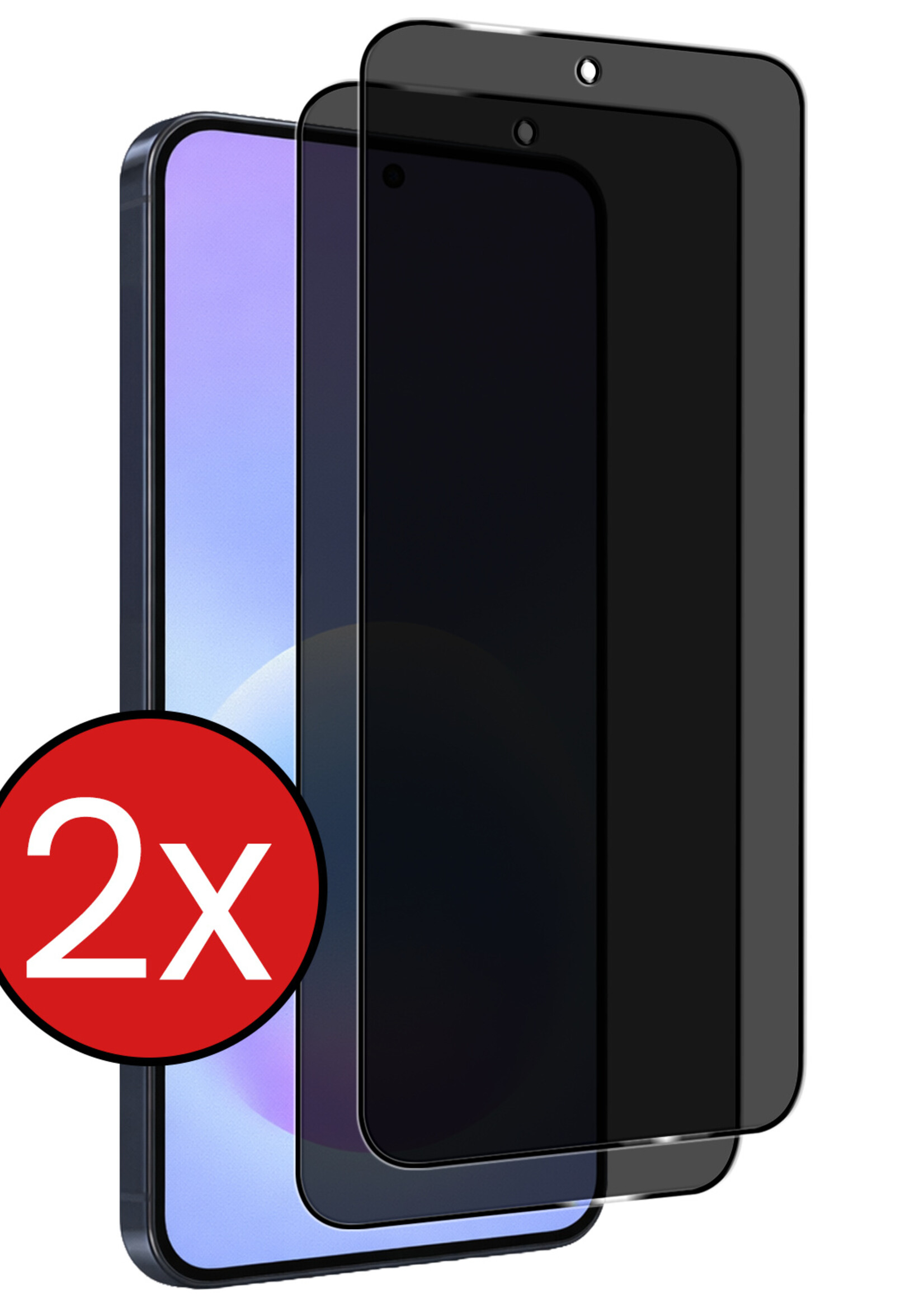 BTH BTH Samsung Galaxy A57 Screenprotector Glas Privacy - 2 PACK