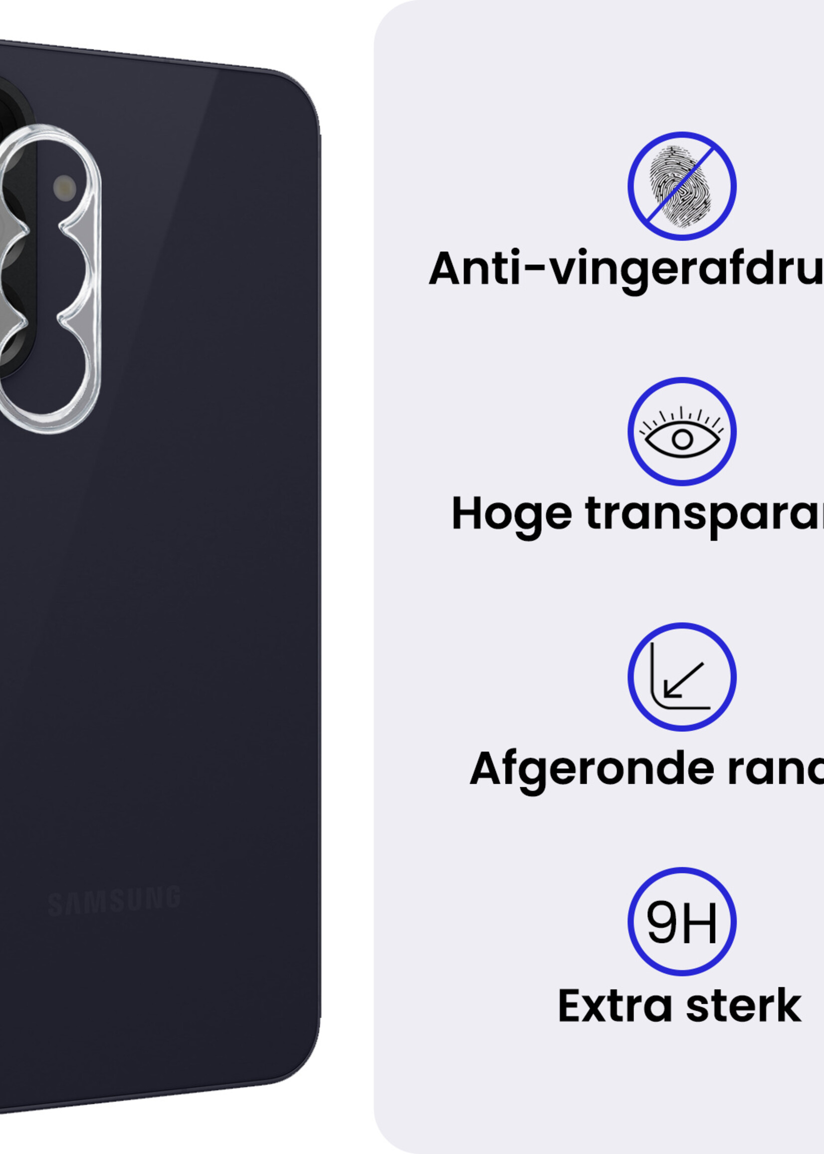 BTH BTH Samsung Galaxy A57 Camera Screenprotector - 2 PACK