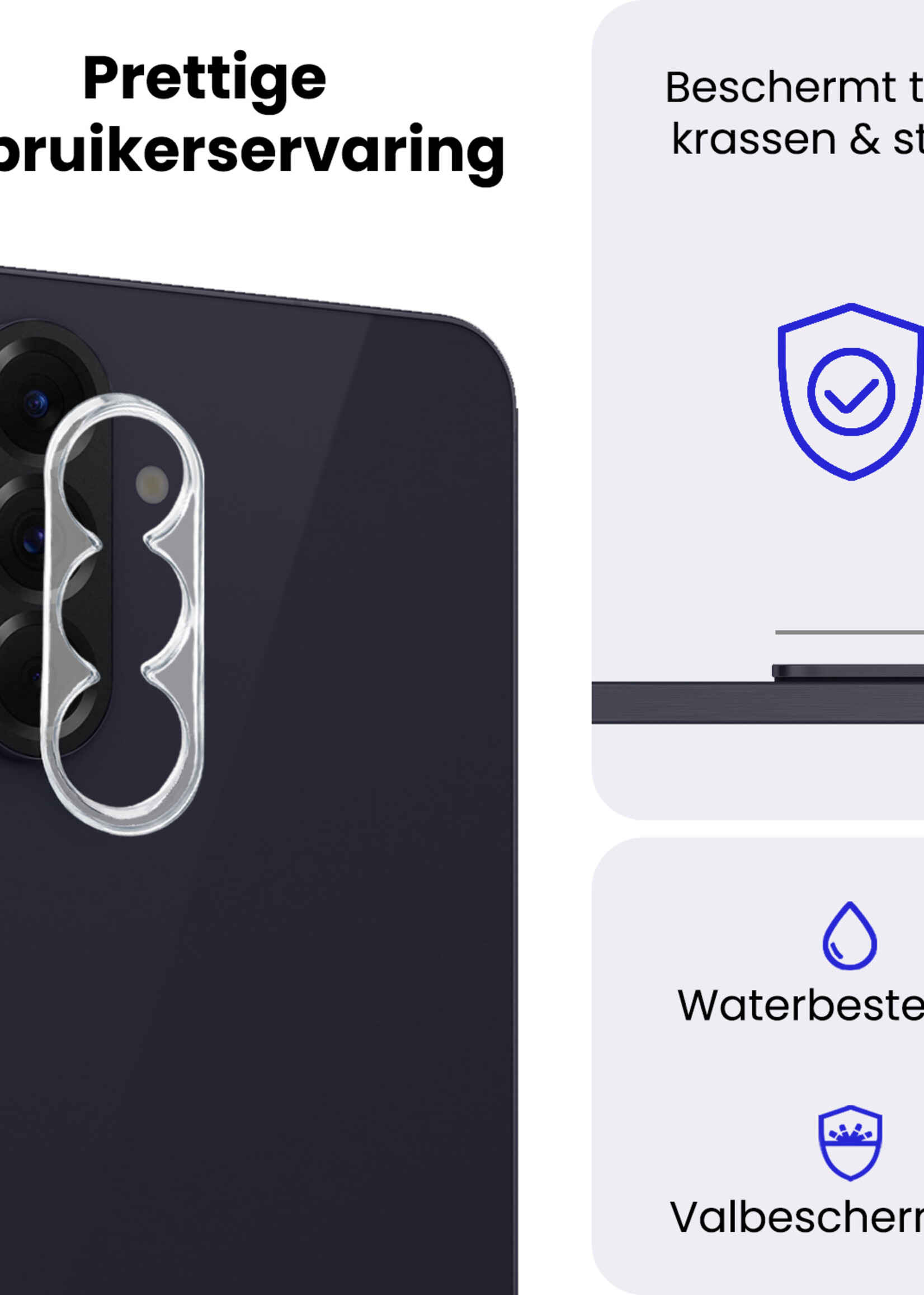 BTH BTH Samsung Galaxy A57 Camera Screenprotector - 2 PACK