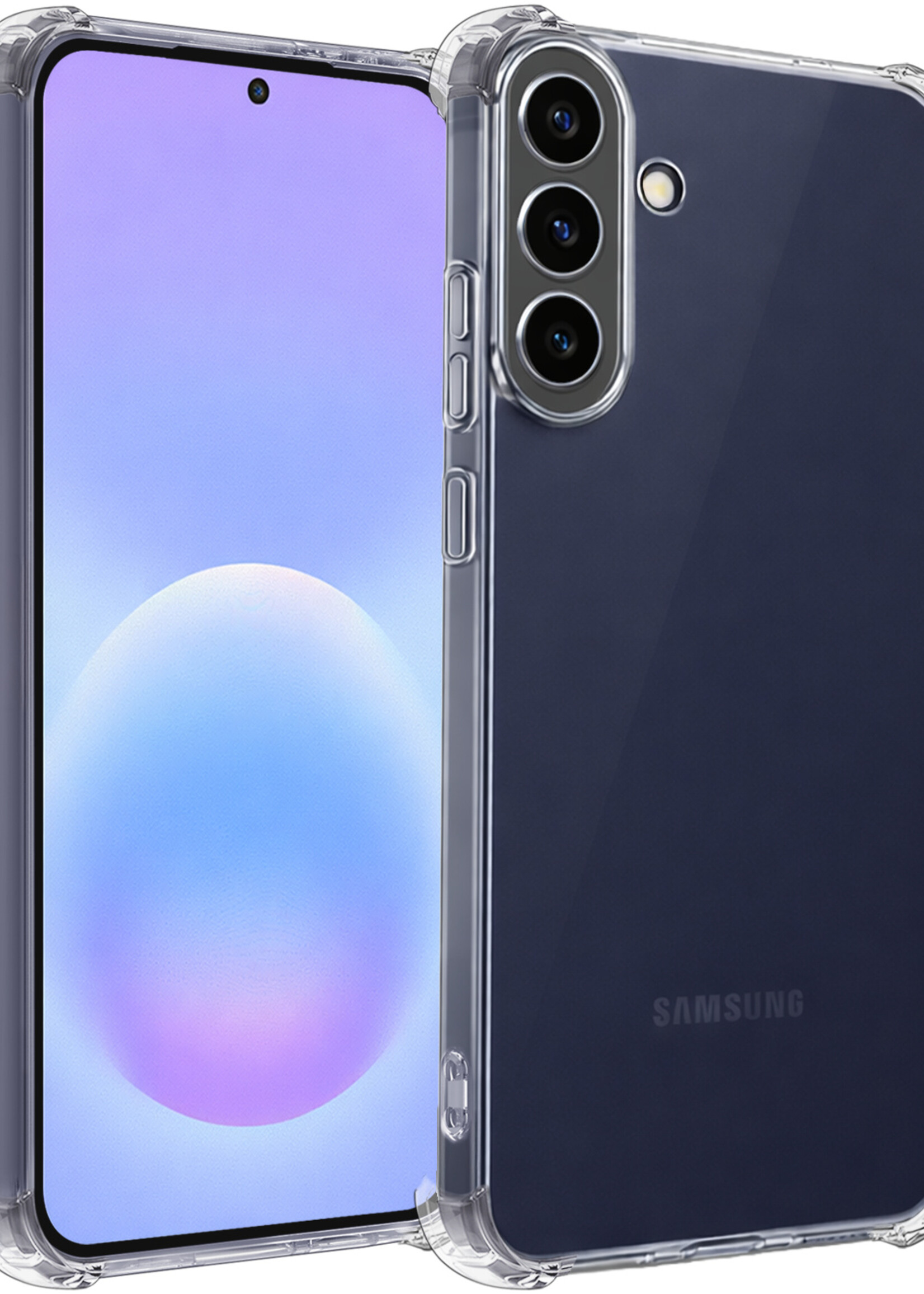 BTH BTH Samsung Galaxy A57 Hoesje Shockproof - Transparant