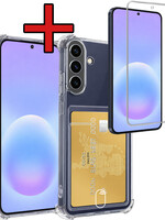 BTH BTH Samsung Galaxy A57 Hoesje Pashouder Met Screenprotector