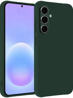 BTH BTH Samsung Galaxy A57 Hoesje Siliconen - Donkergroen