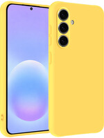 BTH BTH Samsung Galaxy A57 Hoesje Siliconen - Geel