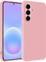 BTH BTH Samsung Galaxy A57 Hoesje Siliconen - Lichtroze