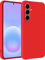 BTH BTH Samsung Galaxy A57 Hoesje Siliconen - Rood