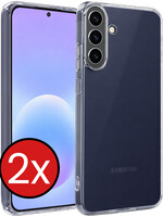 BTH BTH Samsung Galaxy A57 Hoesje Siliconen - Transparant - 2 PACK