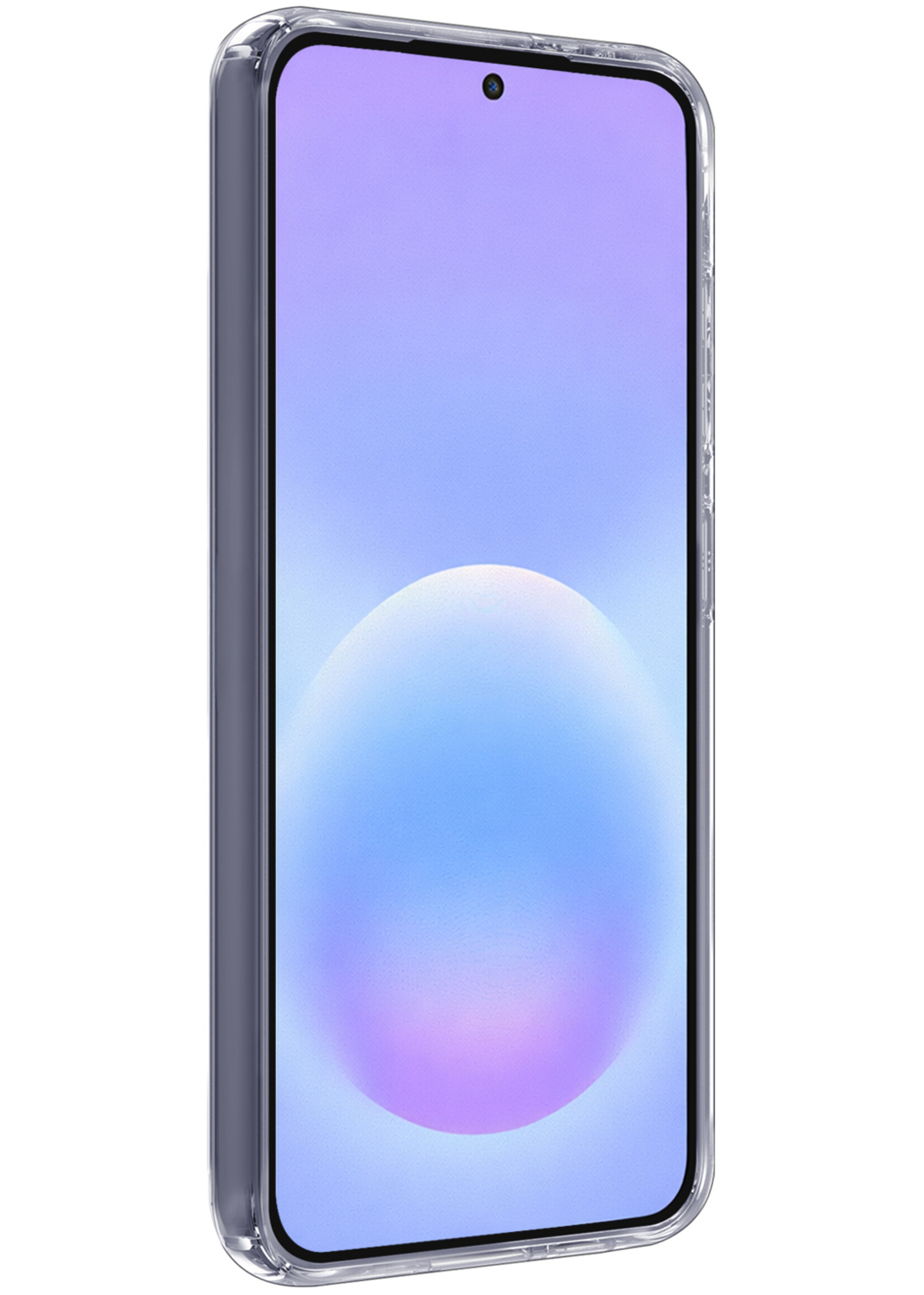 BTH BTH Samsung Galaxy A57 Hoesje Siliconen - Transparant - 2 PACK