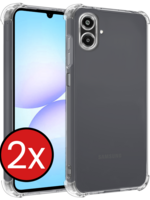 BTH BTH Samsung Galaxy A07 4G Hoesje Shockproof - Transparant - 2 PACK