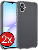 BTH BTH Samsung Galaxy A07 4G Hoesje Siliconen - Transparant - 2 PACK