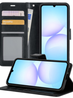 BTH BTH Samsung Galaxy A07 4G Hoesje Bookcase - Zwart