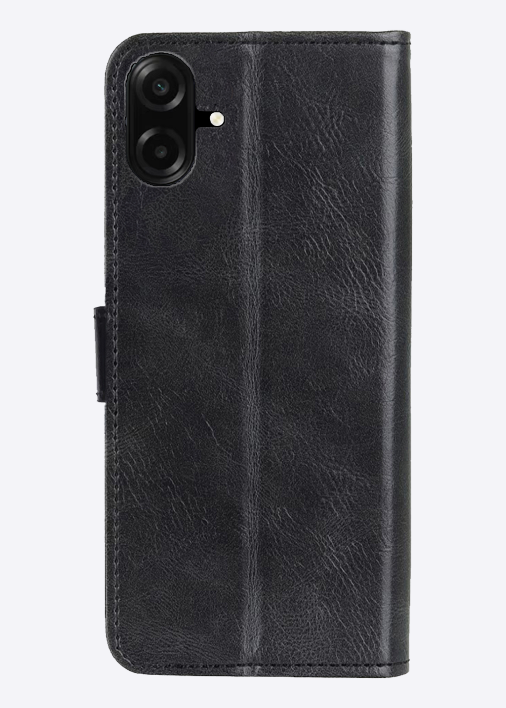 BTH BTH Samsung Galaxy A07 4G Hoesje Bookcase - Zwart