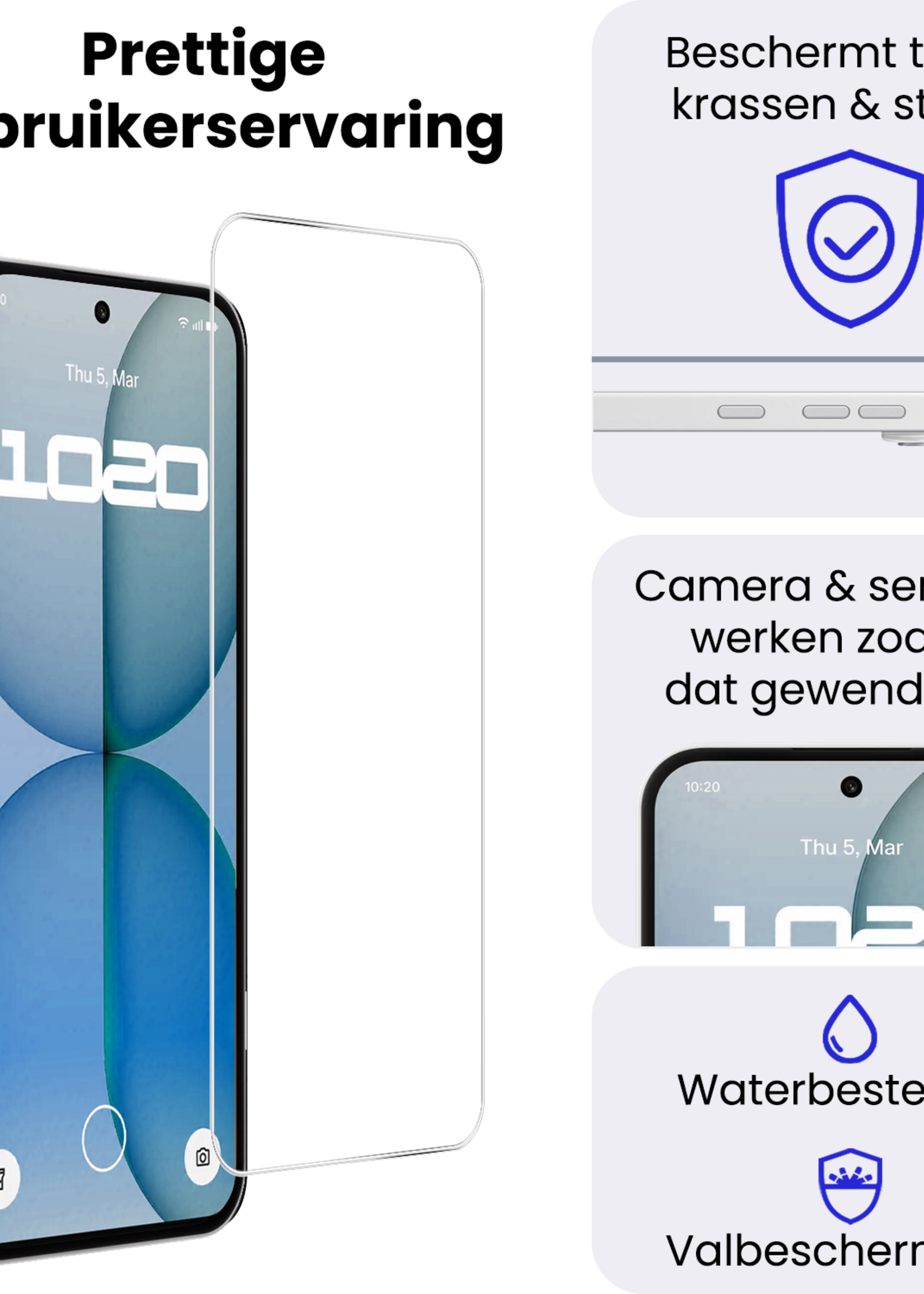 BTH BTH Nothing Phone (4a) Screenprotector Glas