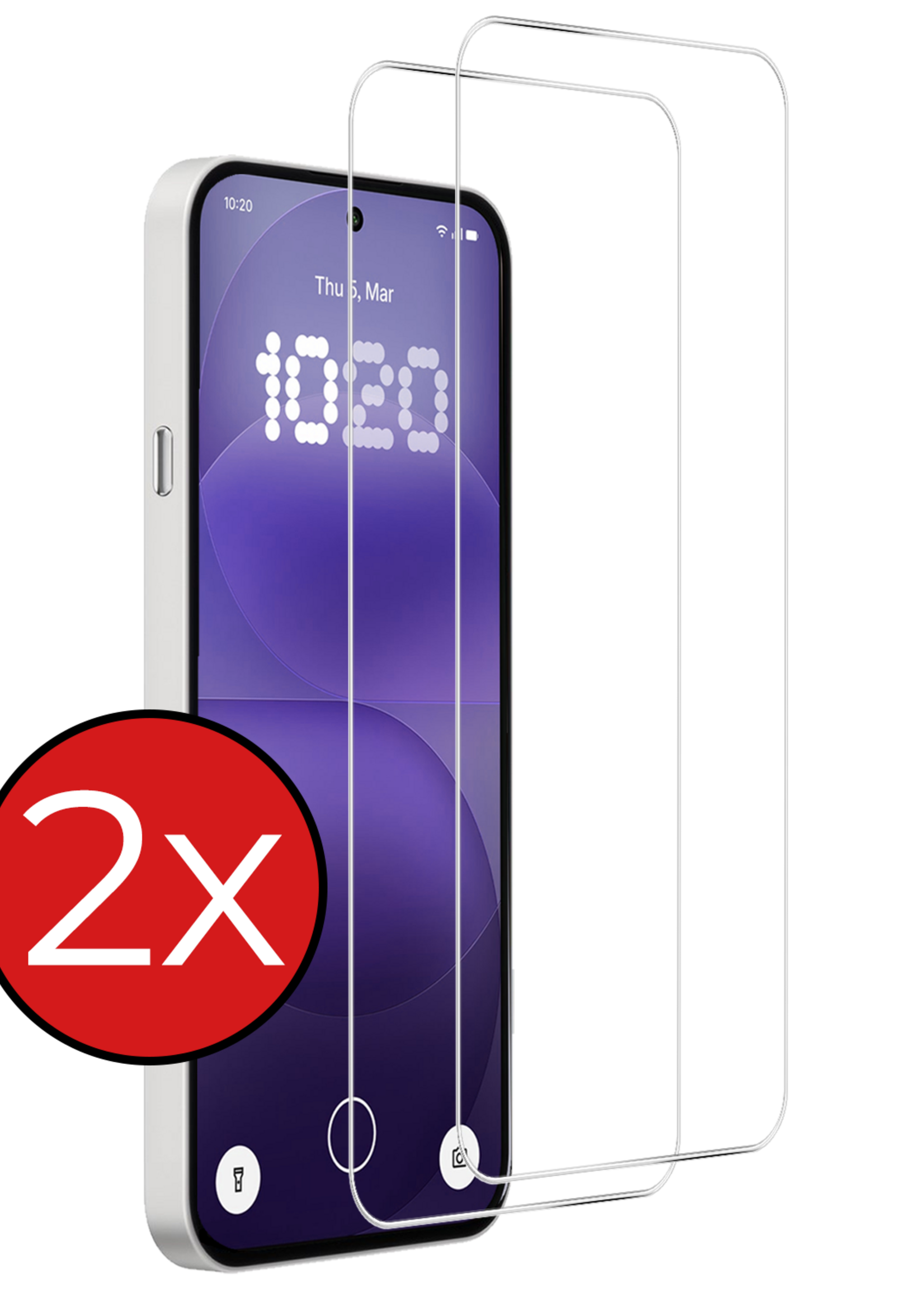 BTH BTH Nothing Phone (4a) Pro Screenprotector Glas  - 2 PACK