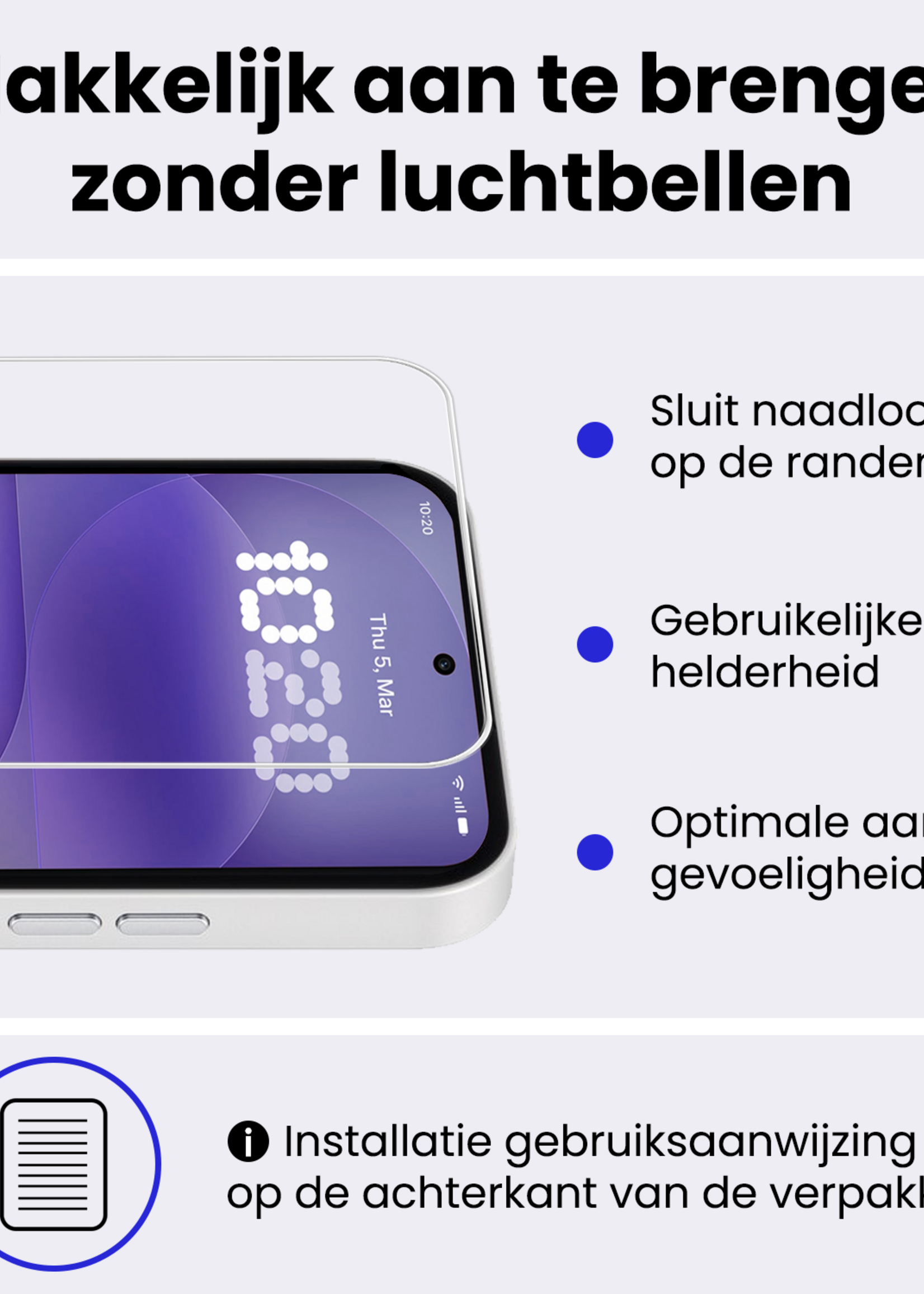 BTH BTH Nothing Phone (4a) Pro Screenprotector Glas  - 2 PACK