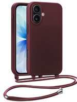 BTH BTH iPhone 17 Hoesje met Koord - Aubergine