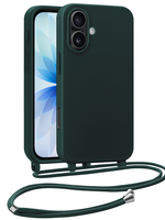 BTH BTH iPhone 17 Hoesje met Koord - Donkergroen