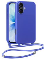 BTH BTH iPhone 17 Hoesje met Koord - Fel Blauw