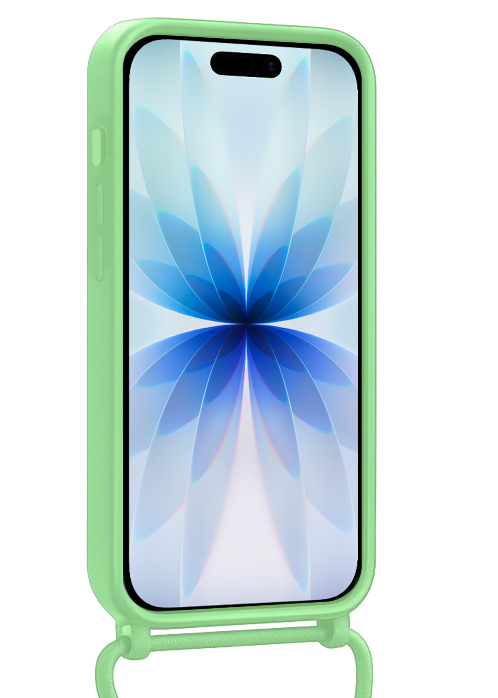 BTH BTH iPhone 17 Hoesje met Koord - Groen