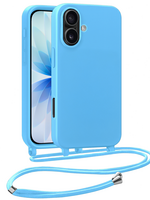 BTH BTH iPhone 17 Hoesje met Koord - Lichtblauw