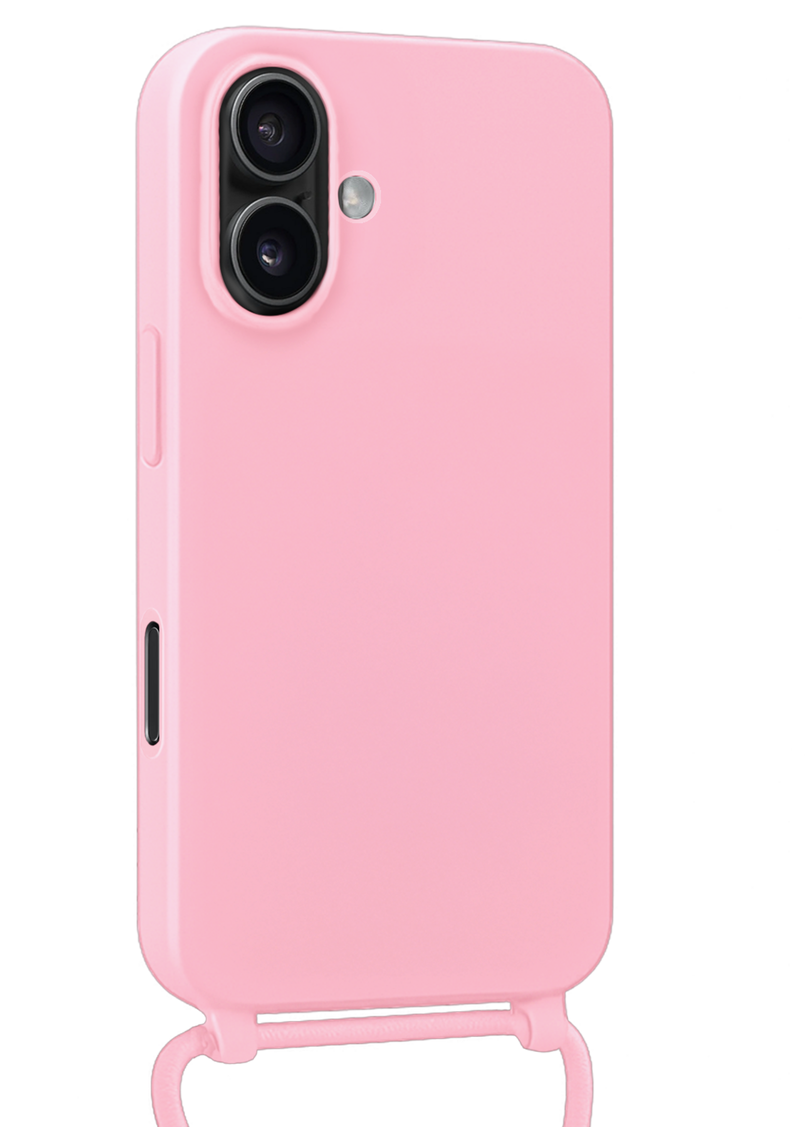 BTH BTH iPhone 17 Hoesje met Koord - Lichtroze