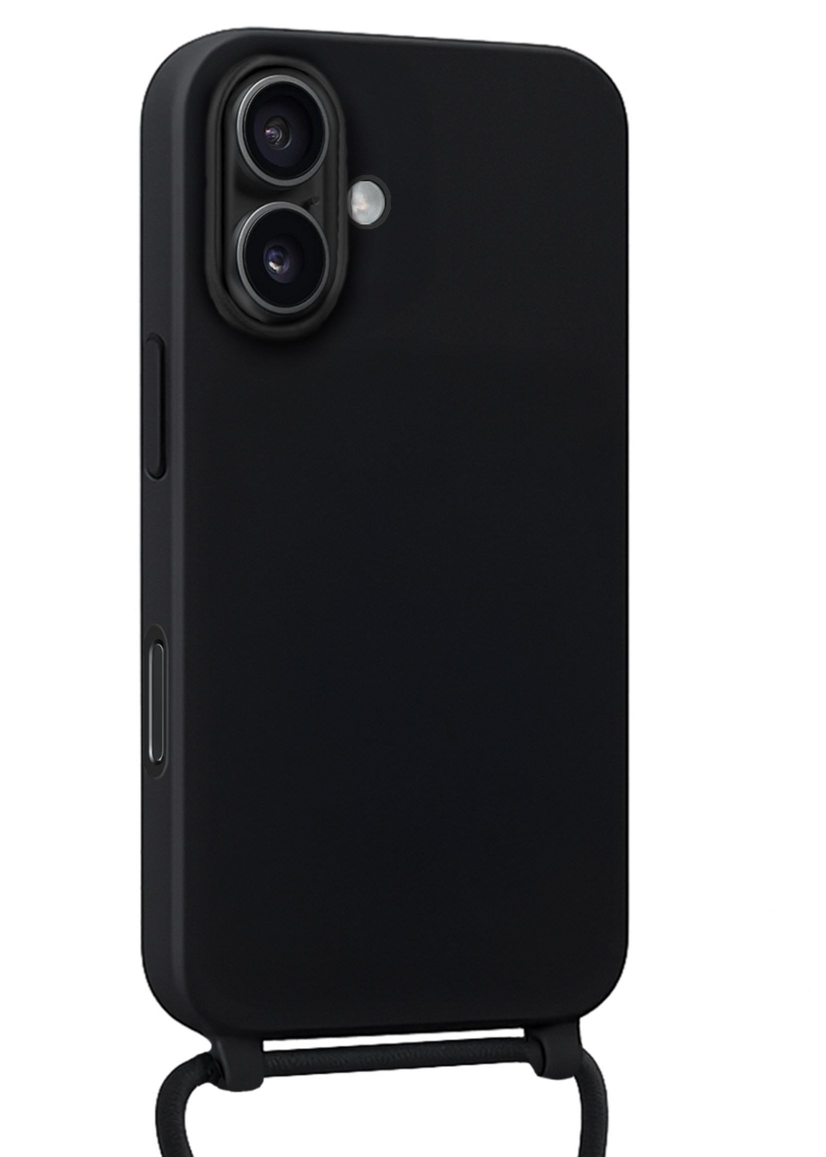 BTH BTH iPhone 17 Hoesje met Koord - Zwart - 2 PACK