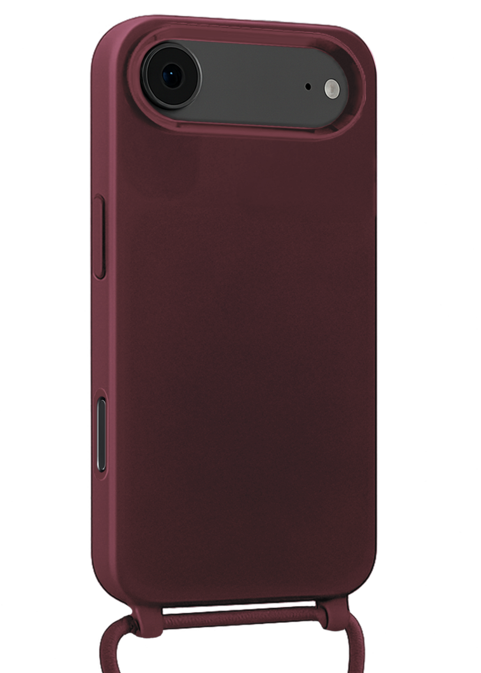 BTH BTH iPhone Air Hoesje met Koord - Aubergine