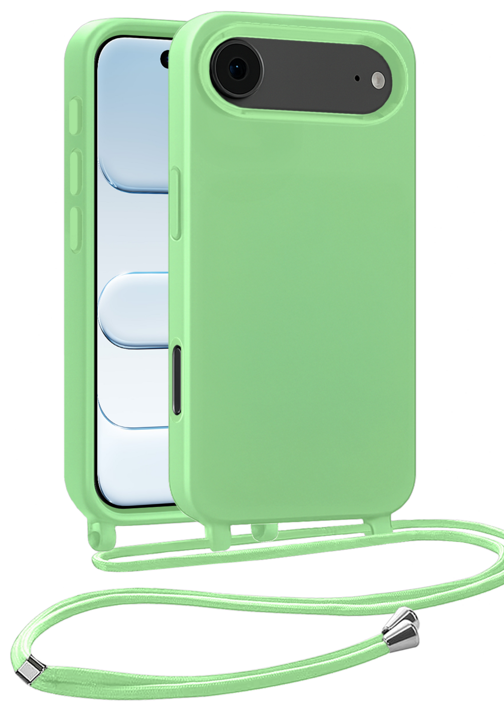 BTH BTH iPhone Air Hoesje met Koord - Groen