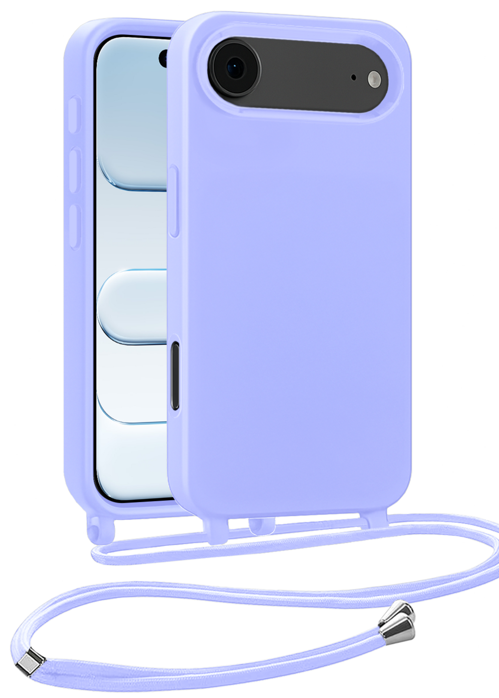 BTH BTH iPhone Air Hoesje met Koord - Lila