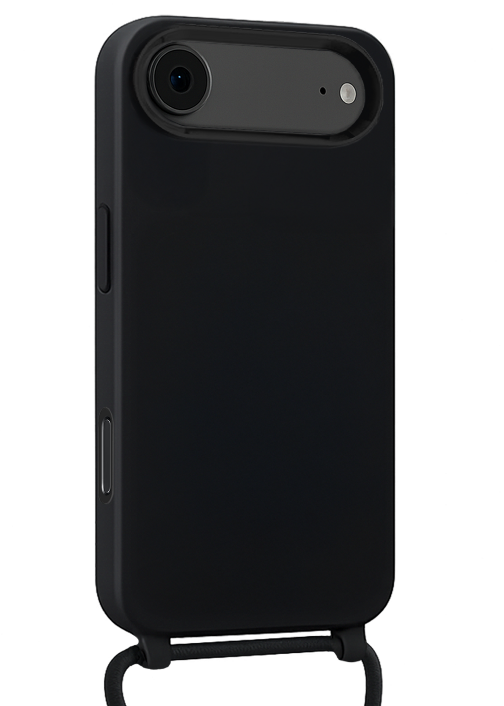 BTH BTH iPhone Air Hoesje met Koord - Zwart - 2 PACK